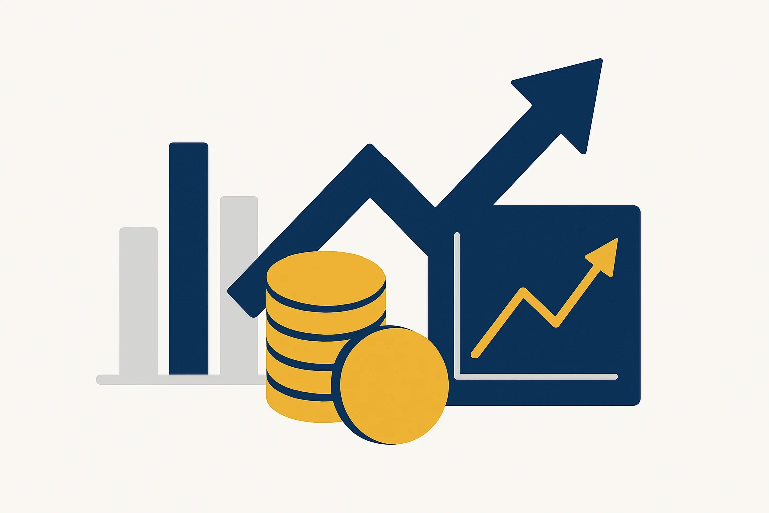 Ilustración editorial para: ¿Cuándo comprar dólares en República Dominicana?
